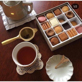 預購 日本henri charpentier法式珠寶盒午茶西點餅乾