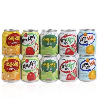 世界GO 韓國LOTTE 樂天 粒粒果汁 草莓汁 蘋果汁 水梨汁 白葡萄汁 橘子汁 238ml