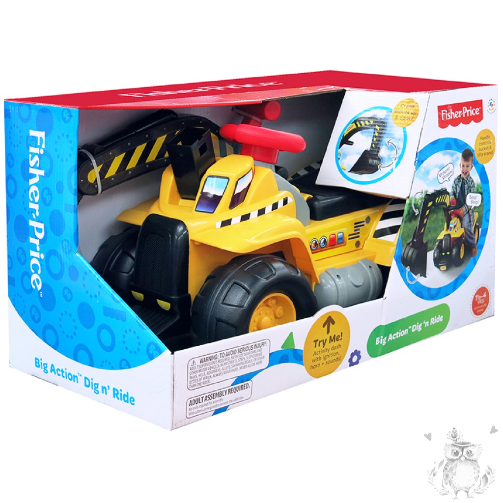 fisher price dig and ride