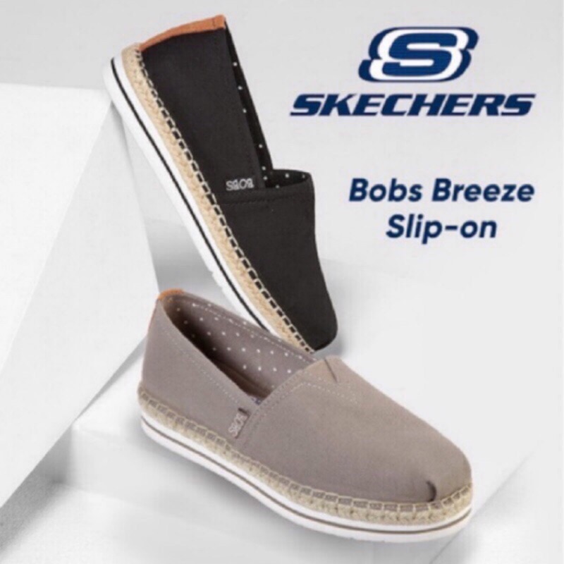 Costco好市多skechers Bobs Breeze斯凱奇記憶鞋墊草編休閒平底厚底帆布包鞋 蝦皮購物