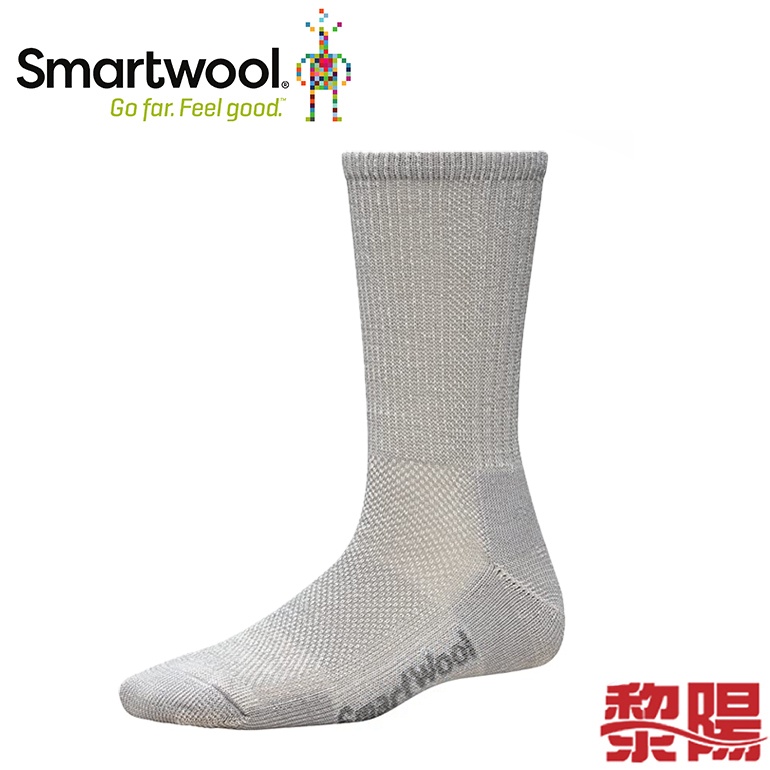 Smartwool 美國 超輕型徒步中長襪 女款 淺灰 保暖/彈性舒適/透氣快乾/抗臭 44SW453039