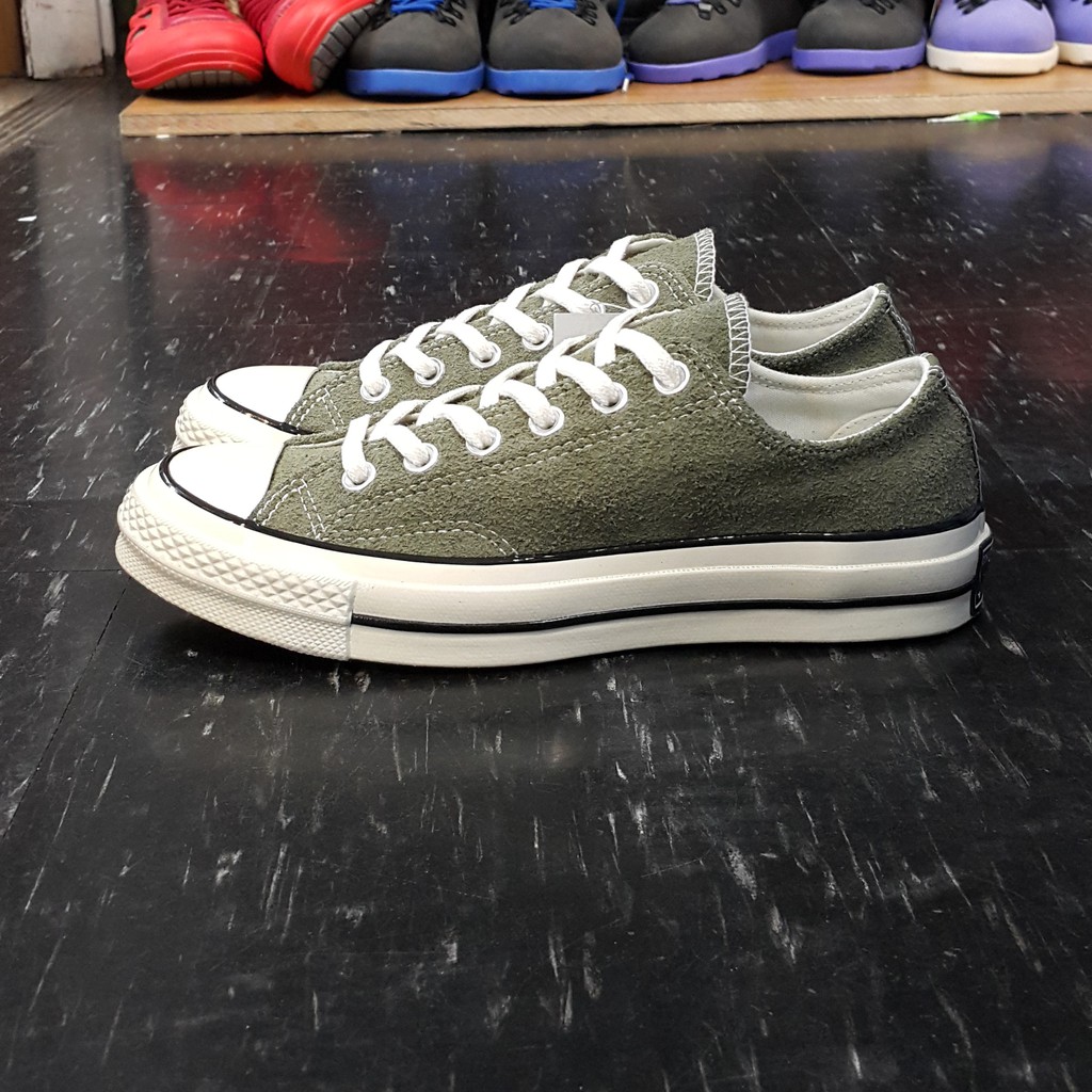 Converse ChuckTaylor All Star 1970s 復刻 三星標 墨綠色 麂皮 低筒 157588C