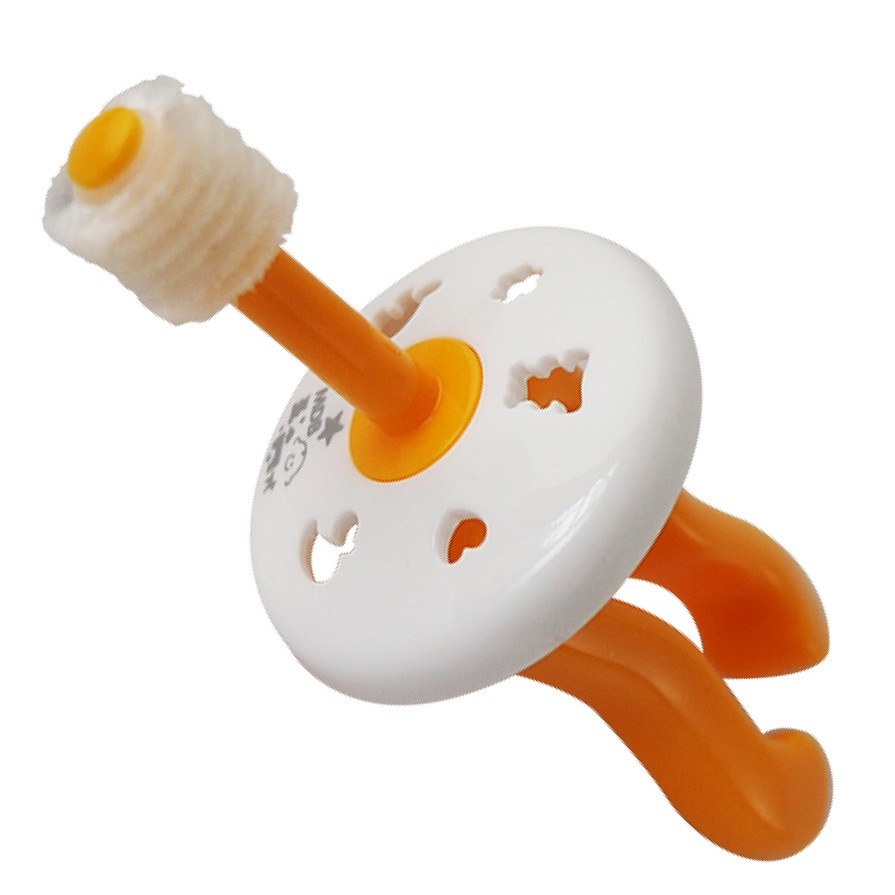 【Luveta】MDB 360兒童握力訓練牙刷 (蜜桃粉/鮮橙橘)｜品牌旗艦店 口腔 衛生 熱銷