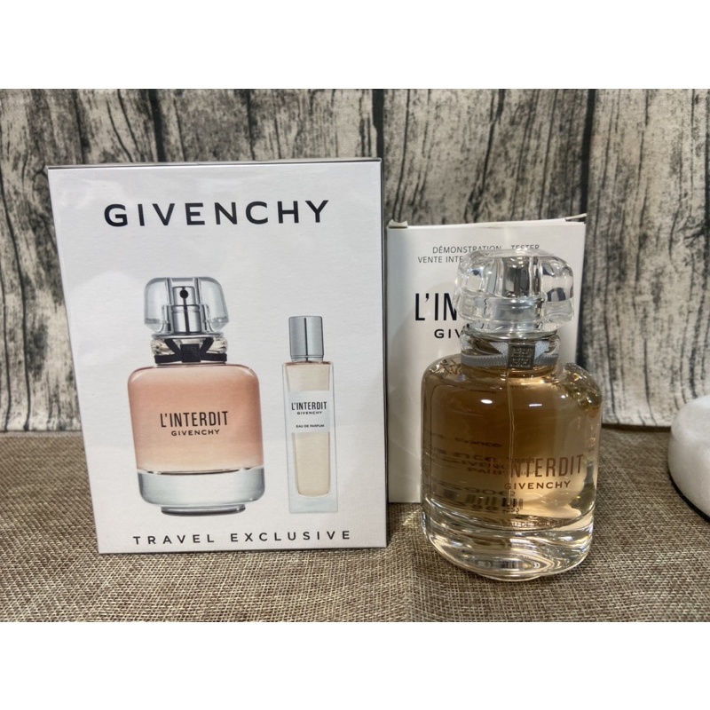 ( 過效期 ) GIVENCHY  紀梵希 禁忌赫本淡香水  淡香精  80ml  TESTER 禮盒