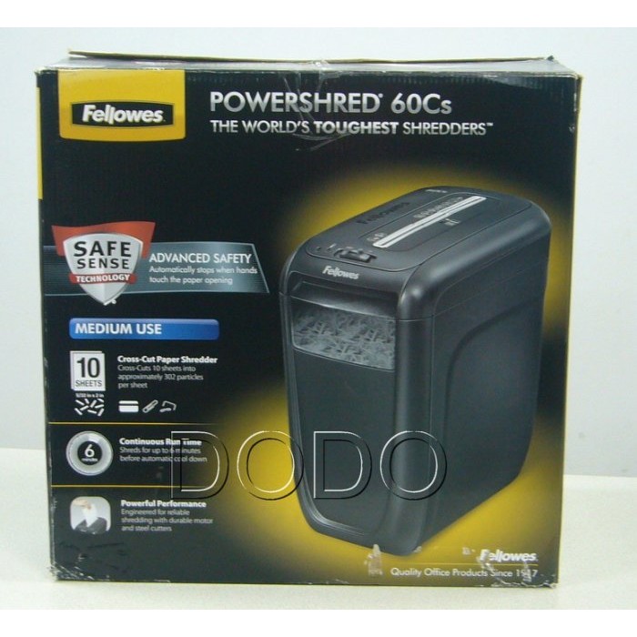 Fellowes 60Cs 碎紙機