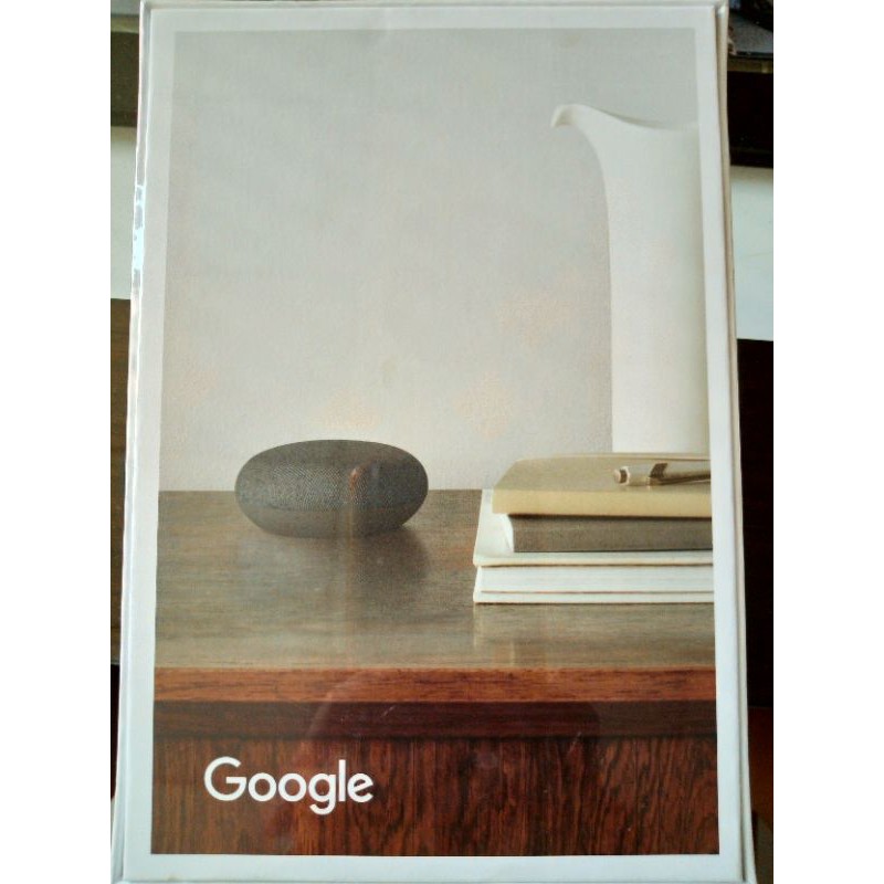 Google Nest Mini第二代（石墨黑）購買加贈Yeelight智慧情境彩光燈泡1個(如照片所示）
