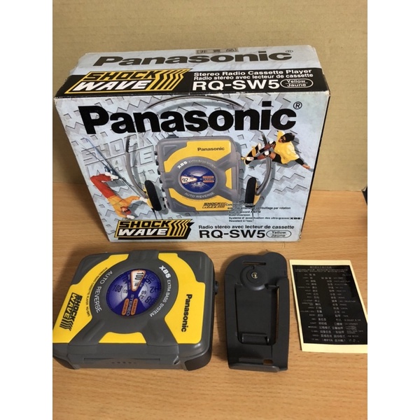 國際牌 Panasonic RQ-SW5 卡帶隨身聽 錄音帶隨身聽 收音機 隨身聽