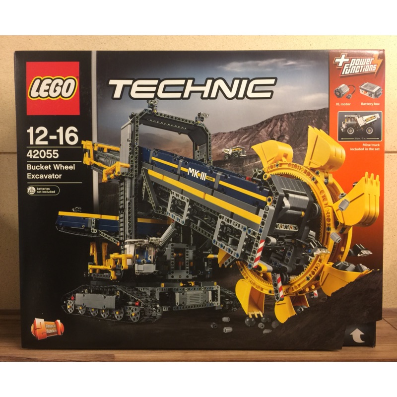 lego technic bucket wheel excavator 42055 construction toy