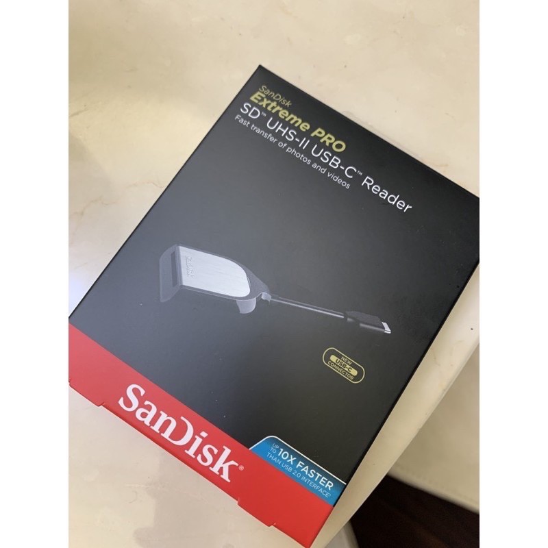 ｜二手｜[Sandisk 晟碟]高階影像專用ExtremePro SD UHSII USB-C讀卡機
