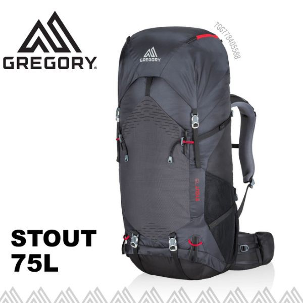 【GREGORY 美國 STOUT 75 登山背包《煤灰》75L】77840/雙肩背包/後背包/旅行/健行/打/悠遊山水