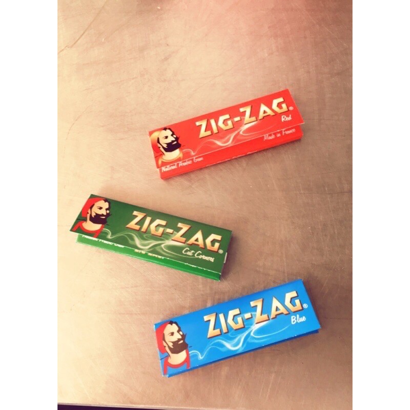 ZIG-ZAG捲菸紙 紅  藍  綠 保證正品 假一賠二 手捲菸紙 捲菸紙 捲煙紙  菸紙