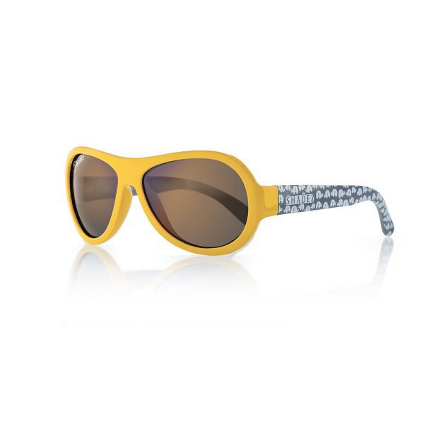 瑞士SHADEZ 設計款太陽眼鏡~0~3歲(黃黑大象)【麗兒采家】