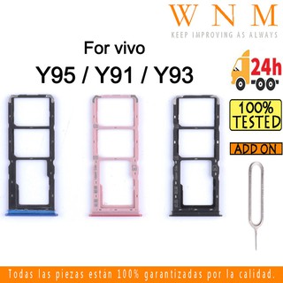 適用於 VIVO Y91 / Y93 / Y95 Y93s Y91a Sim 卡插槽支架卡支架讀卡器 SD 插槽適配器更