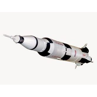 4D MASTER 立體拼組模型太空系列-阿波羅11號土星V火箭 26373 立體拼圖 【小瓶子的雜貨小舖】