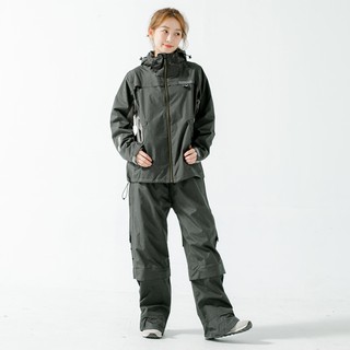 君邁雨衣，Aero9項專利透氣兩件式風雨衣，黑