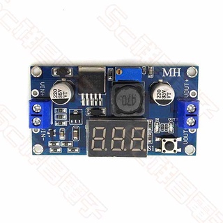【祥昌電子】LM2596 DC-DC 可調降壓模組 附數顯電壓表顯示 電源模組 降壓模組