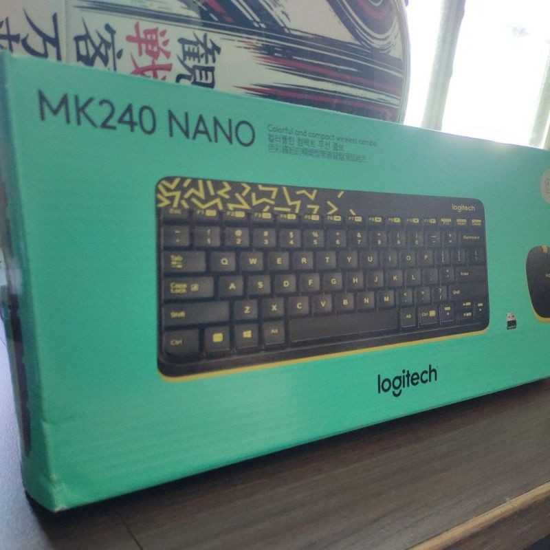 （暫售，請物下標）羅技MK240 NANO無線鍵盤滑鼠