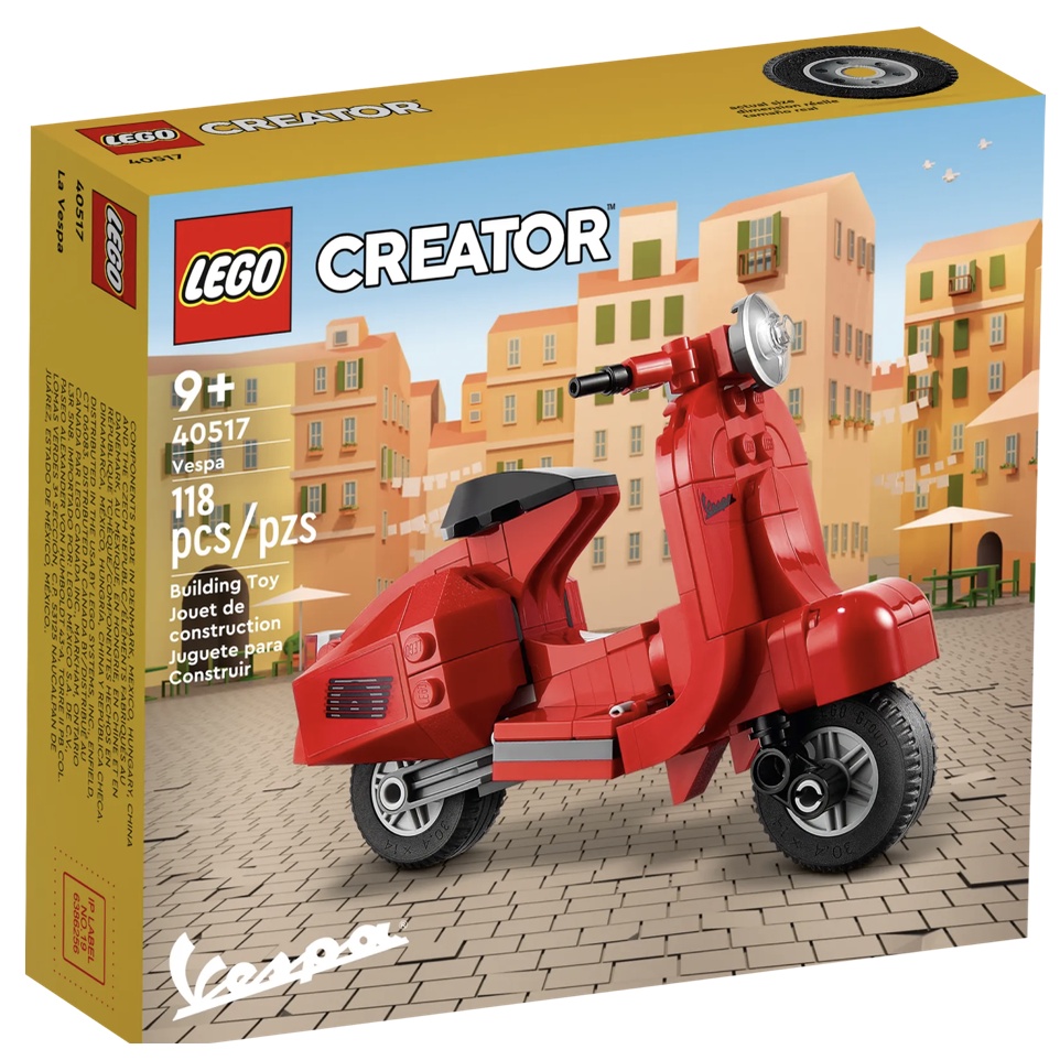 ⎣Bruce's LEGO布魯樂谷⎦LEGO樂高＃40517偉士牌Vespa CREATOR系列
