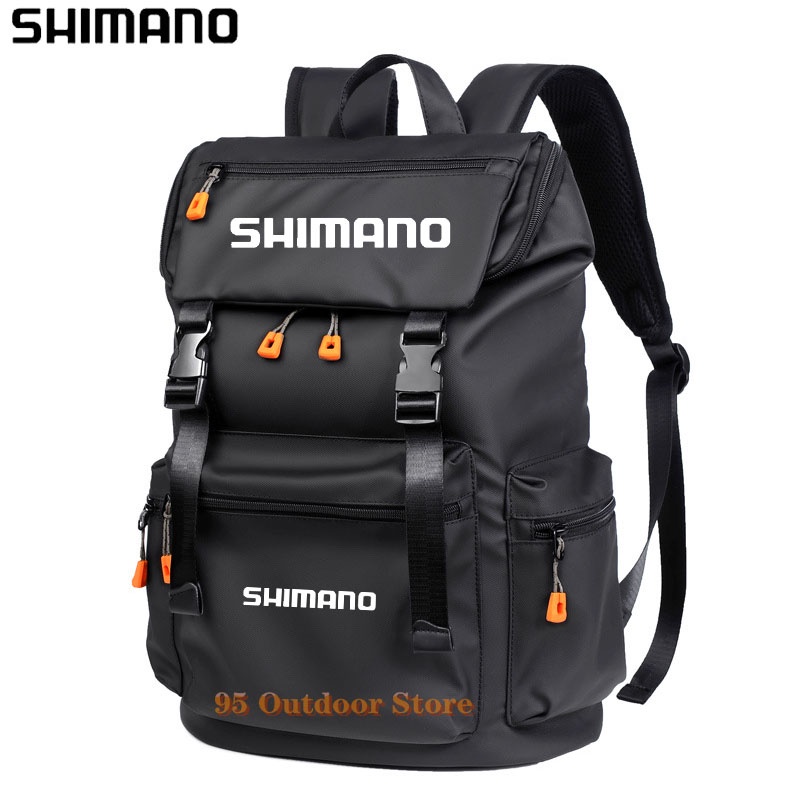 2023 男士 Shimano 包多功能 USB 充電釣魚背包防水優質旅行遠足戶外運動釣魚包