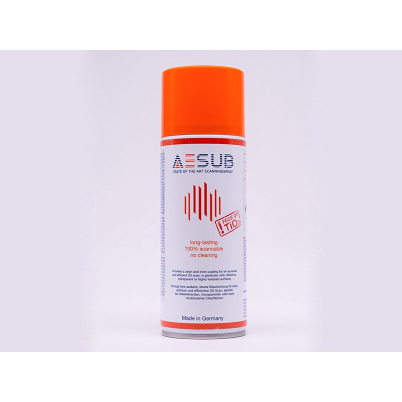 AESUB Orange 3D掃描噴粉 顯像劑 自動揮發