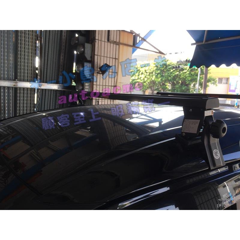 【小鳥的店】2016-2021 SIENTA【快克-橫桿】車頂架 行李架 附認證 滑門專用款 霧黑款 配件改裝