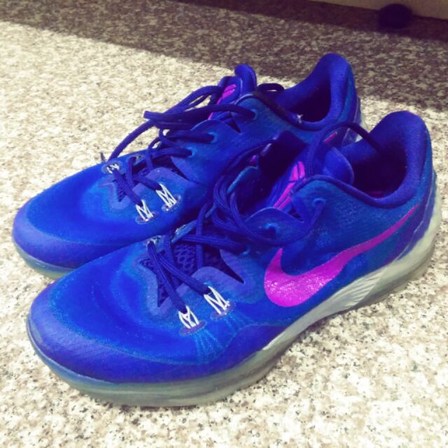 Nike 籃球鞋 Kobe 毒液5 us12 藍紫