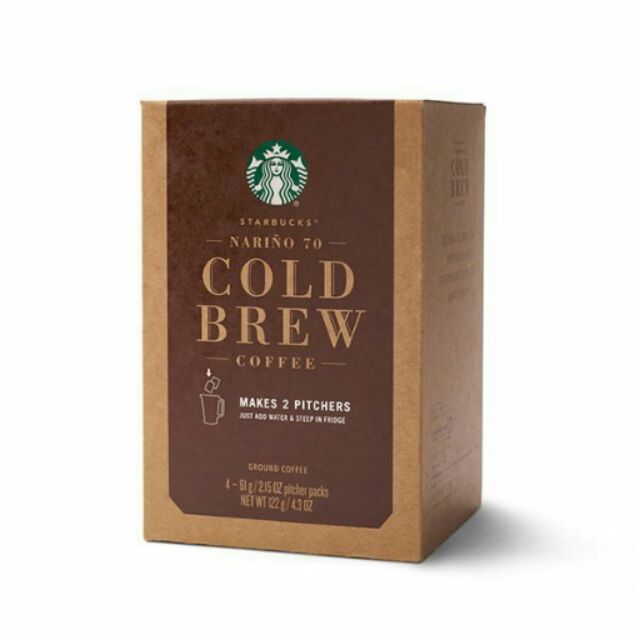 星巴克 濾泡式冷萃咖啡粉 Starbucks