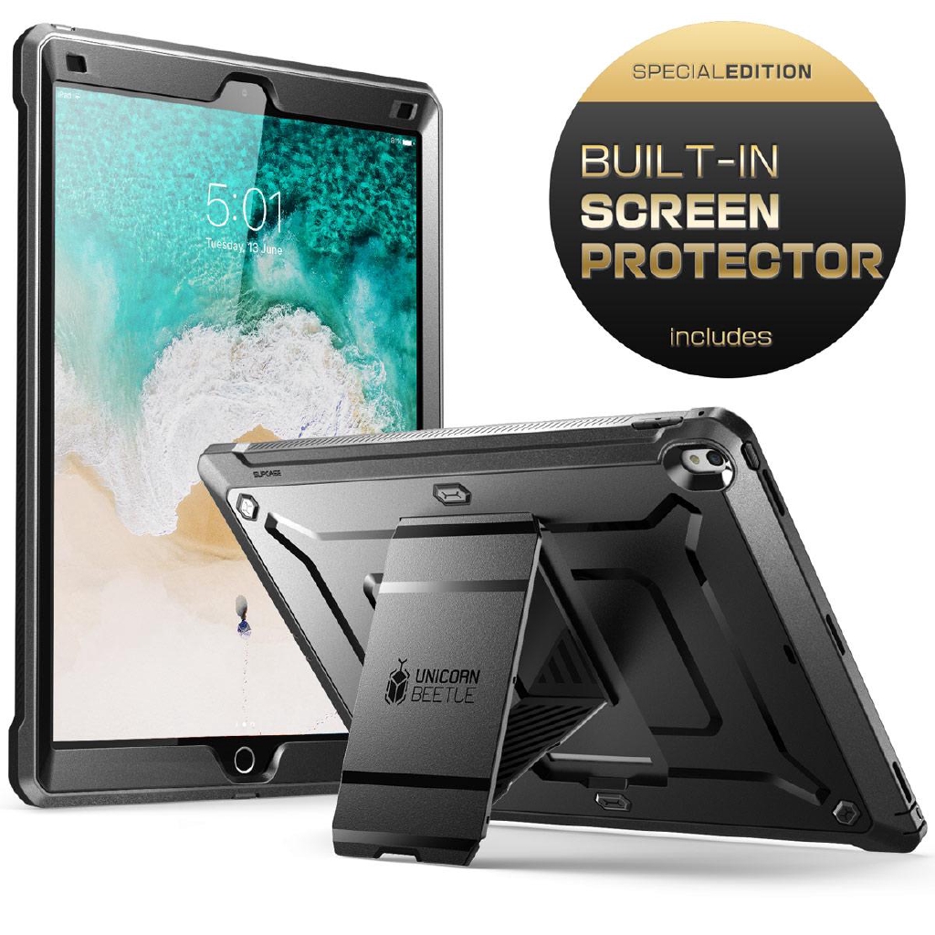 SUPCASE UB Pro系列適用於iPad Pro 12.9 2017外殼全身保護堅固耐用保護殼帶屏幕保護貼和支架