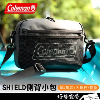 Coleman SHIELD側背小包【好勢露營】紳士黑/CM-37790 潮流包 側背包 側揹包 男包女包