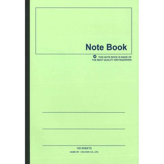 摩斯小舖~加新標準平裝筆記系列~3PF18100 18K綠色平裝筆記 100入 B5 橫線