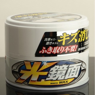 [機油倉庫] 日本SOFT 99 SOFT99光鏡面去小傷痕軟蠟 白色車用