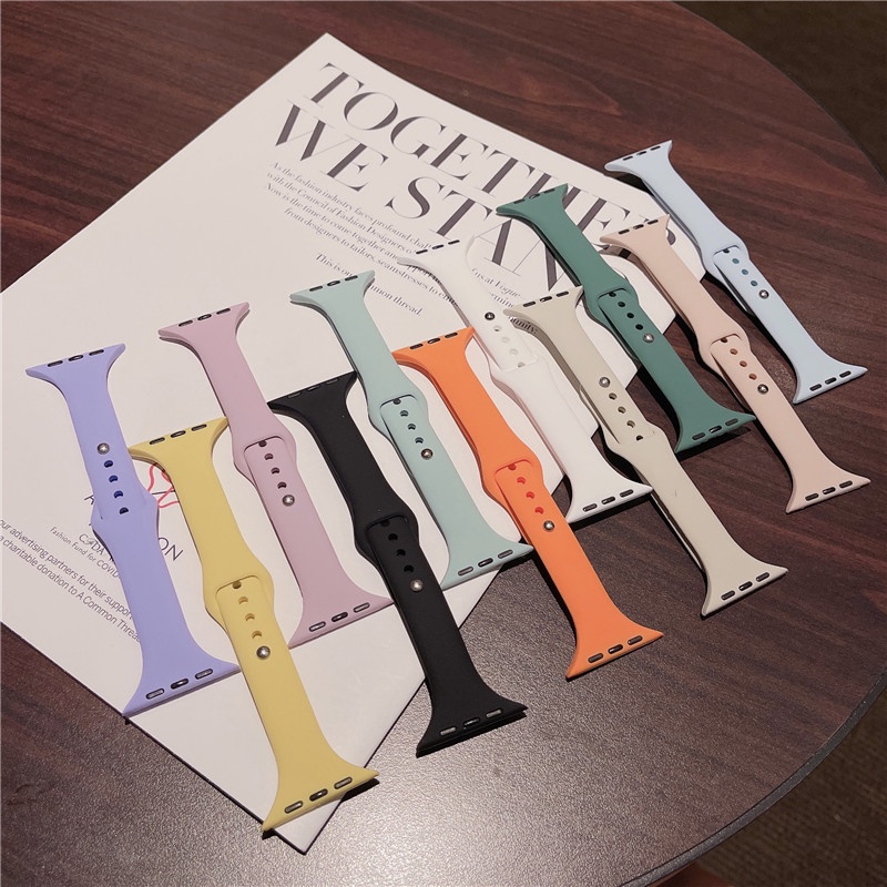 Apple Watch 11 10 小蠻腰矽膠錶帶 Ultra 3 2 9 8 7 42mm 46mm 45mm