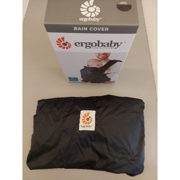 全新 ERGOBABY 防雨罩 防風防雨罩 黑色  原廠公司貨 背巾防雨罩 適用於ERGOBABY背巾與推車 出清