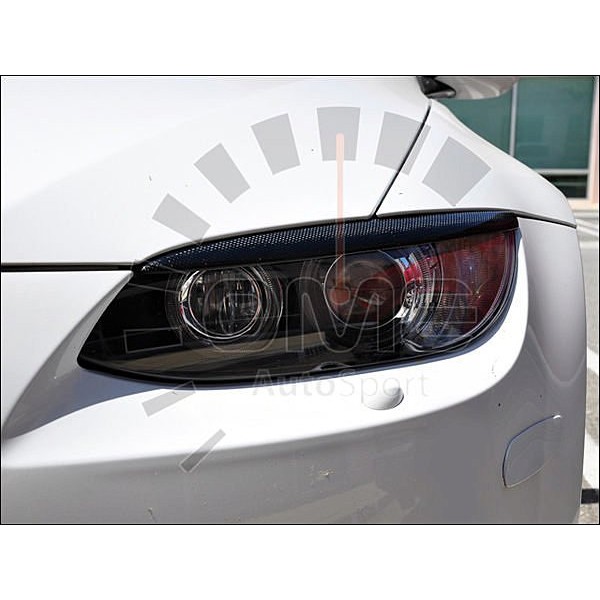 《傲美國際》BMW E92 E93 M3 正碳纖維 大燈眉/燈罩