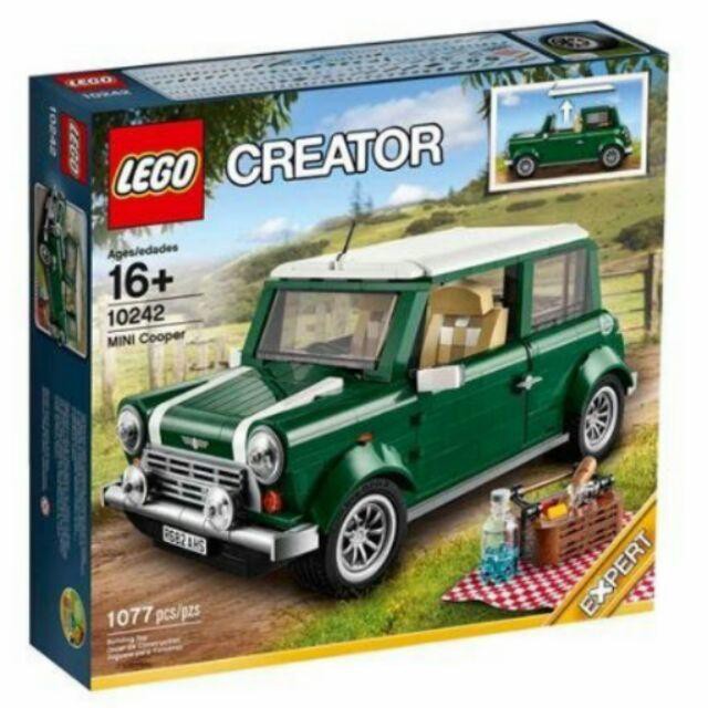 LEGO 樂高 城市 CREATOR 10242 MINI COOPER 綠車 迷你庫柏 全新未拆 絕版