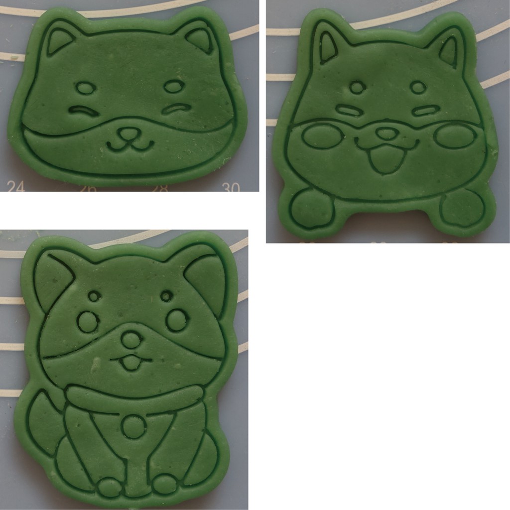[灝辰] 3D列印餅乾模 柴犬
