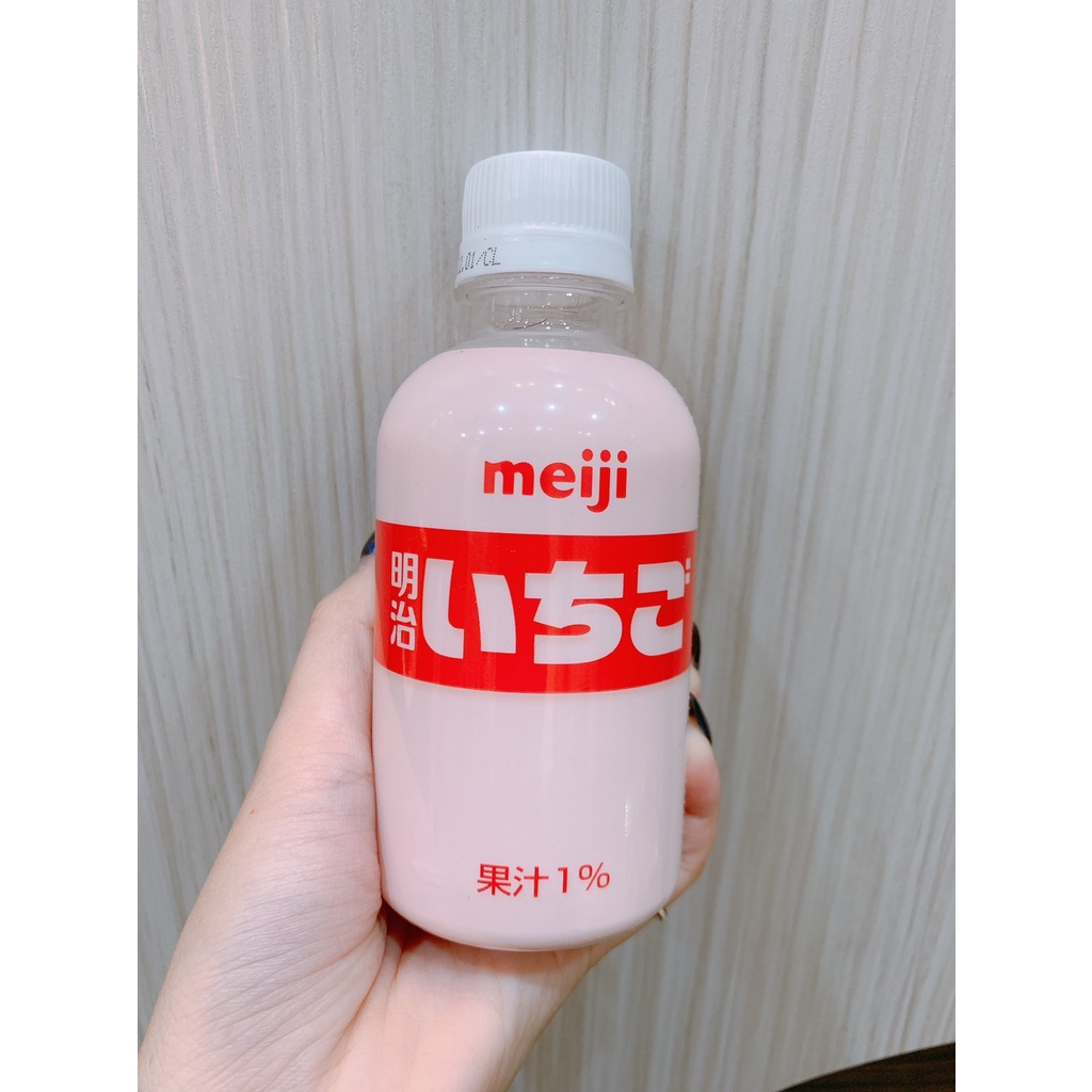 🔥現貨熱賣🔥日本 Meiji 明治 草莓牛奶 咖啡牛乳 草莓牛乳 飲料 調味乳220ML
