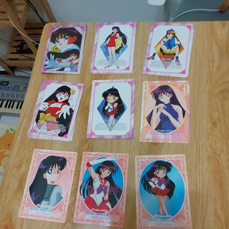 美少女戰士 大卡 閃卡 amada 天田 火星水手 火野麗 小麗 火野蕾依 火星仙子