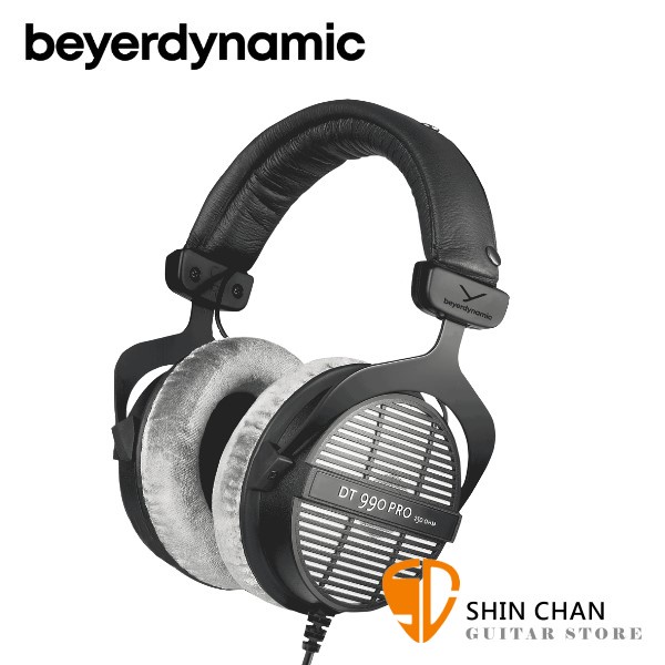 小新樂器館 | Beyerdynamic 拜耳 DT990 PRO 250ohms 開放 耳罩式 監聽耳機【附配件包】