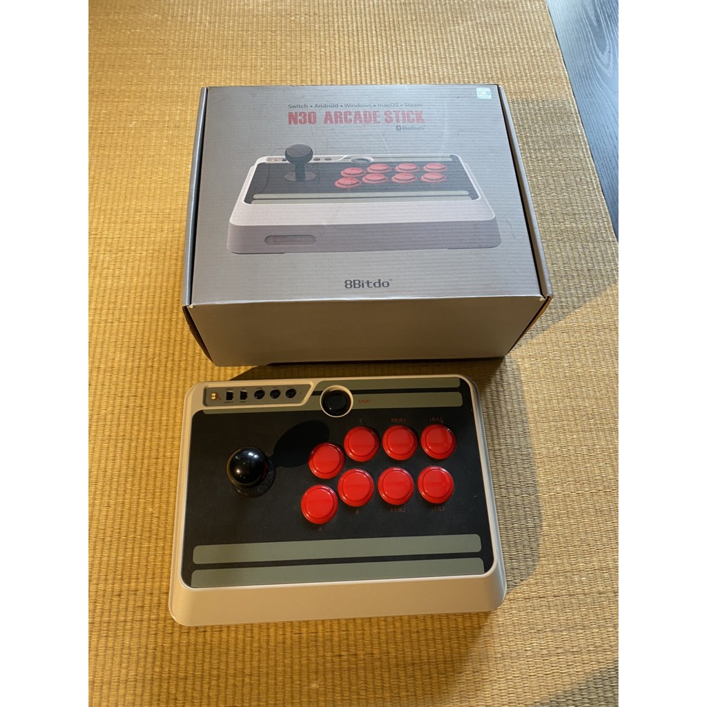 大出清之八位堂 8BITDO 8BIT N30無線藍芽搖桿街機大搖桿