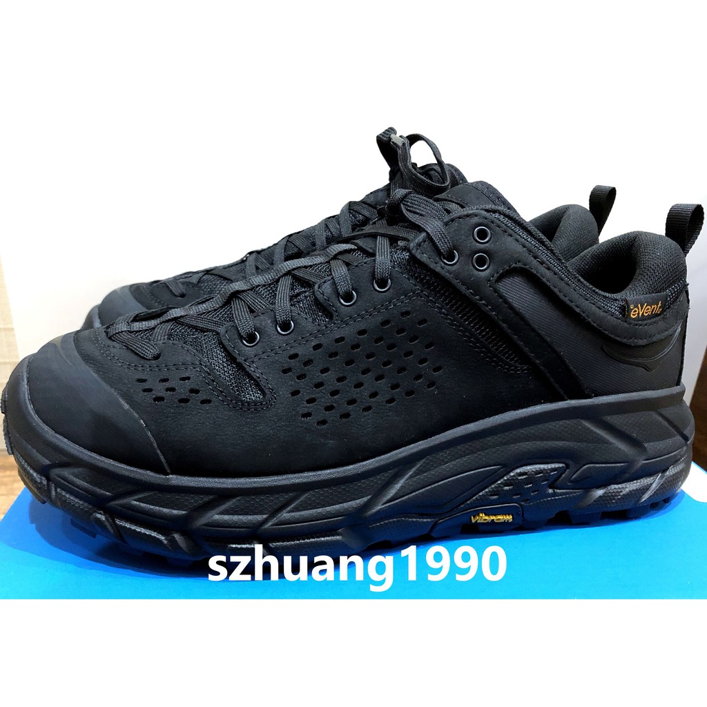 全新 Hoka One One Tor Ultra Low WP JP 健行鞋 低筒 黑 us9.5 原價轉讓 附原發票