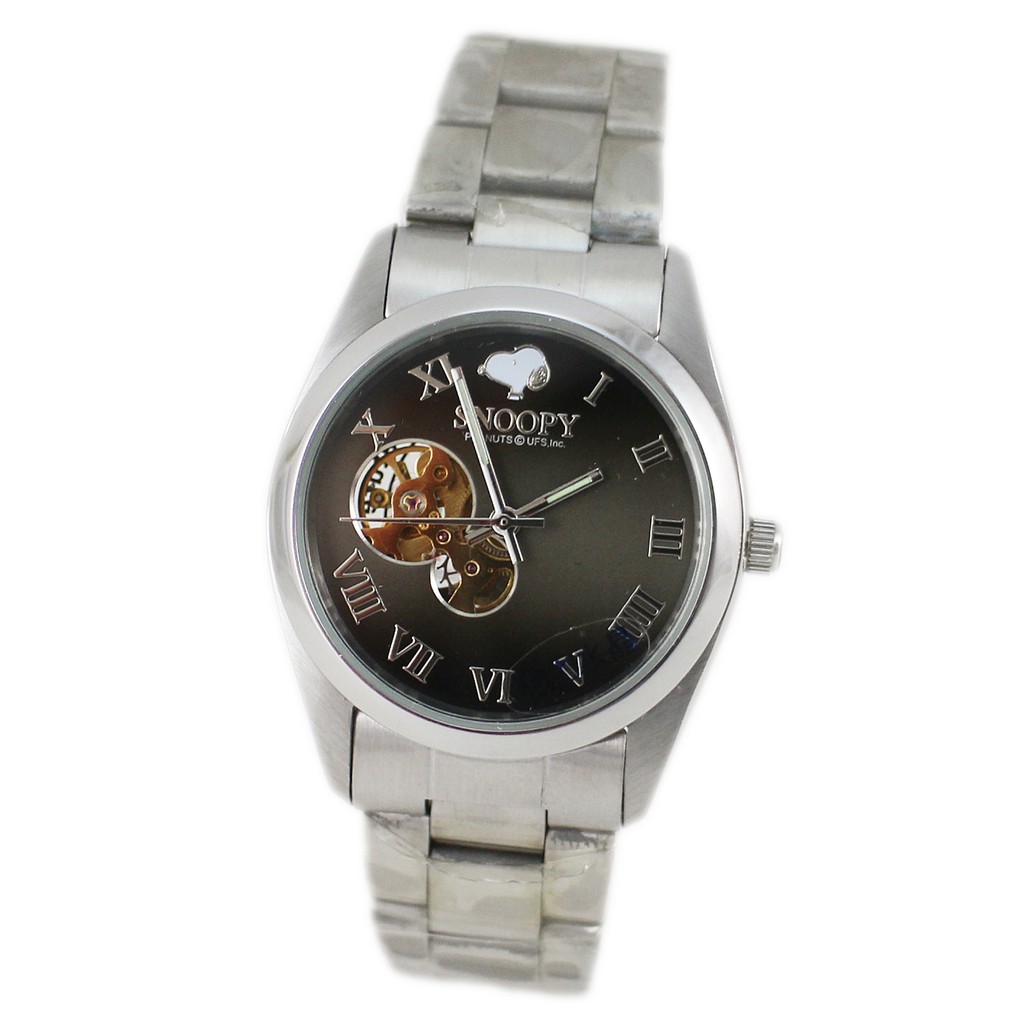 卡漫城 - 賠錢出清 Snoopy 自動 機械錶 ㊣版 手錶 史努比史奴比 男錶 女錶 不鏽鋼 強化水晶鏡面 鐵錶