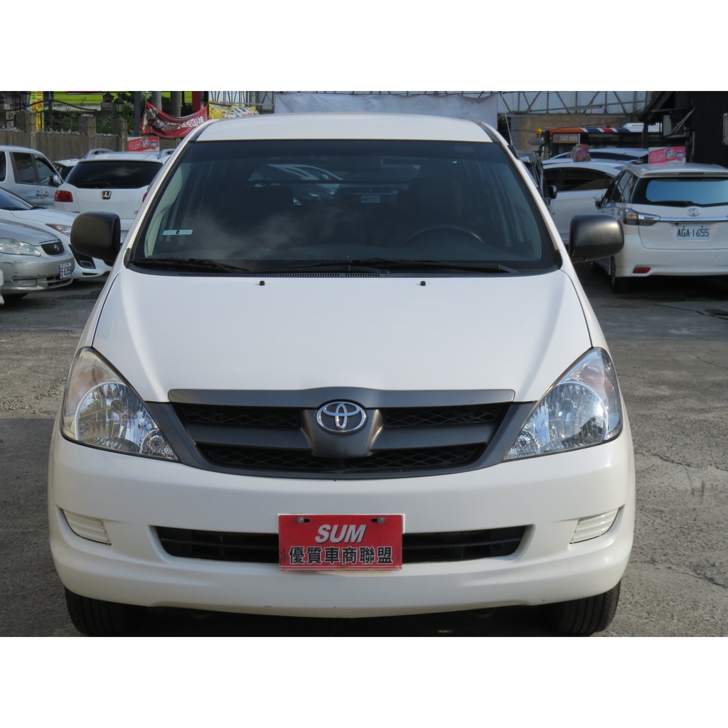 買好車 FB搜尋:{馳駿嚴選認證中古車} 2012年TOYOTA INNOVA2.0E版 3500交車傳案