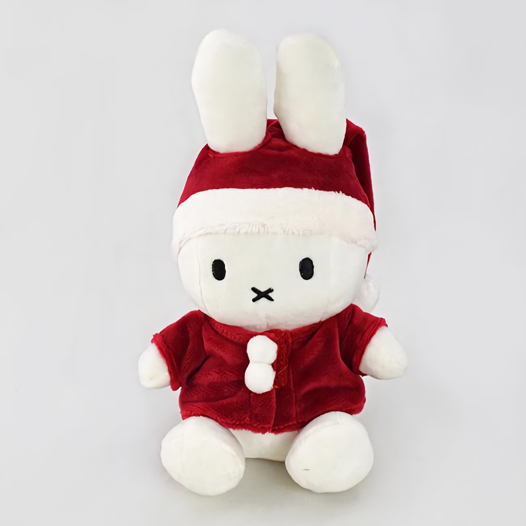 BON TON Miffy Santa Sitting 米菲兔玩偶/坐姿聖誕老人/ 23cm  誠品eslite