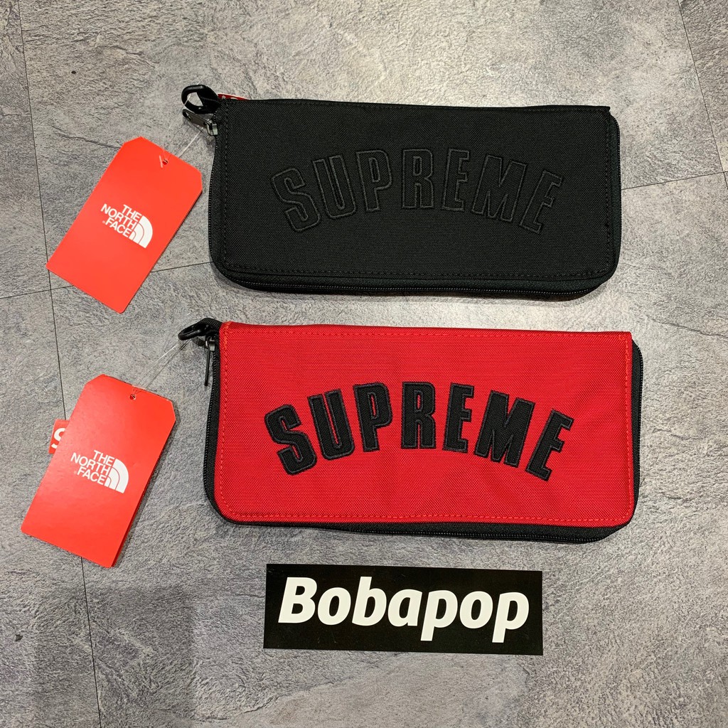 supreme the north face arc logo organizer