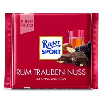 （現貨）Ritter Sport 底特律動 Fruity巧克力系列 《德國原裝》