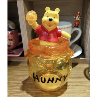 全新 Disney 日本海迪士尼 小熊維尼 維尼蜂蜜 蜂蜜罐 糖果罐