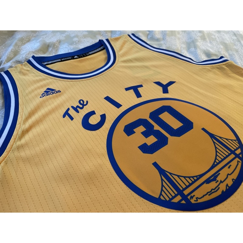 Stephen Curry Golden State Warriors HWC Adidas Swingman L+2