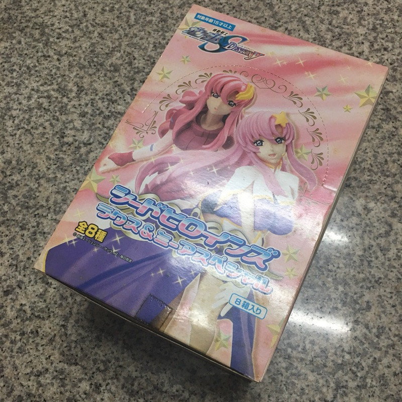 鋼彈seed Destiny 女主角精選拉克絲米亞pvc 盒玩一中盒 蝦皮購物