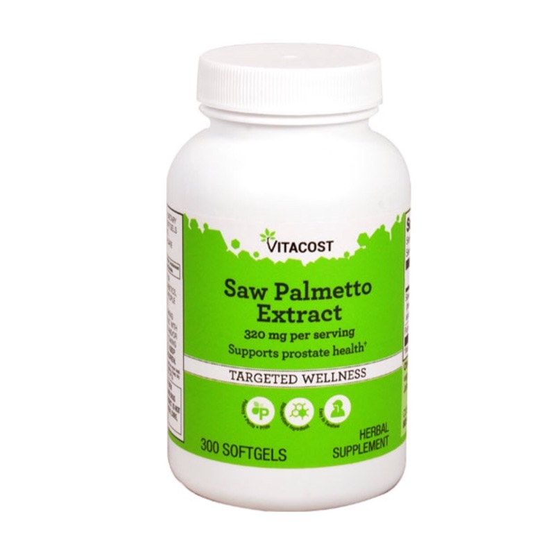 ❤️預購❤️ 美國Vitacost 鋸棕櫚萃取Saw Palmetto Extract 320 mg  300粒